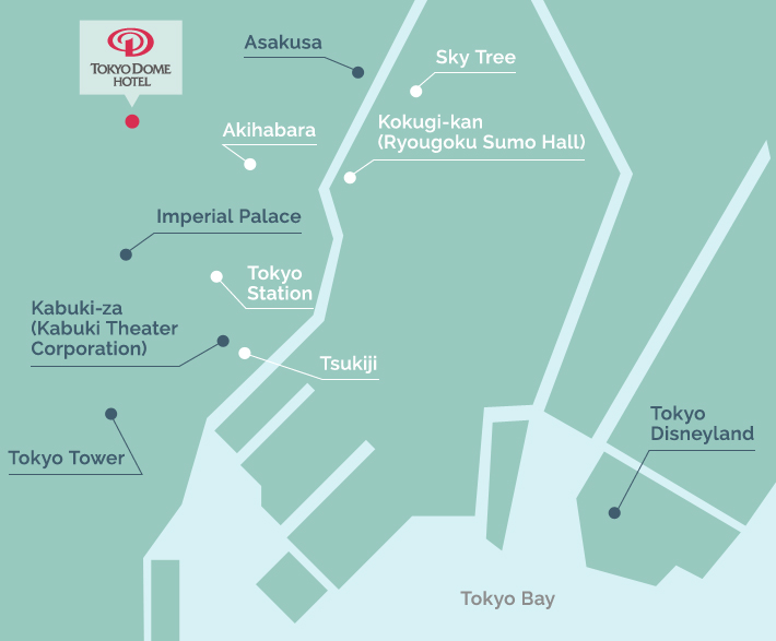 Tokyo Sightseeing Spots | Tokyo Dome Hotel